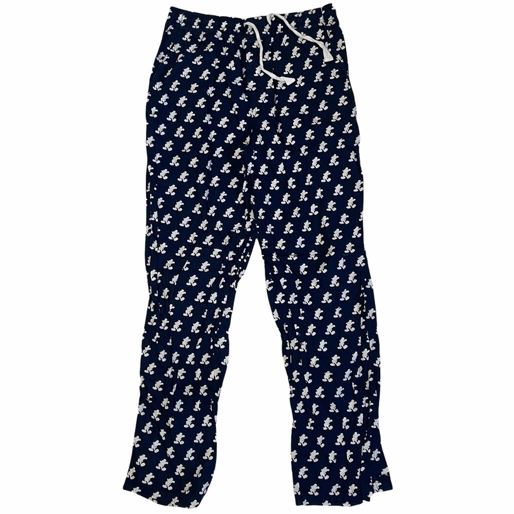 Disney Blue Cotton Mickey Mouse Panama PJ Pants